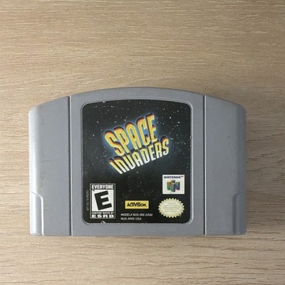 Activision Space Invaders Nintendo 64 (N64) Game Cartridge, E, NTSC-U/C