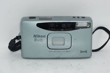   EX 3  Nikon AF600 Light Blue 35mm Point  Shoot Film Camera JAPAN w/ strap