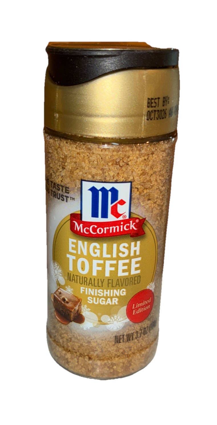 McCormick Finishing Sugar 2025 Limited Edition - English Toffee