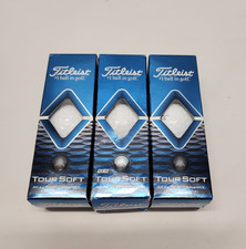Lot of 9 Titleist Tour Soft Golf Balls New in Box
