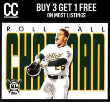 2020 Topps Big League #RC-13 Matt Chapman Roll Call Oakland Athletics