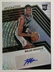 Malaki Branham 2022-23 Panini Revolution Rookie Auto Autograph San Antonio Spurs
