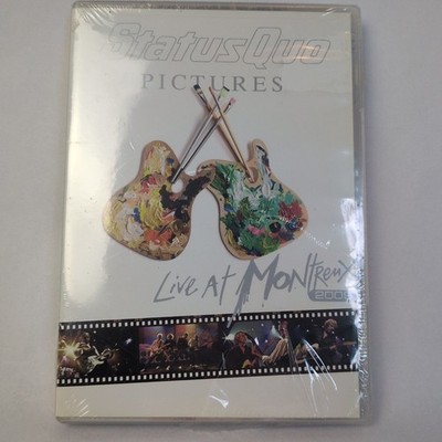 Status Quo: Pictures Live at Montreux 2009 SEALED DVD Video Switzerland Caroline
