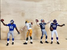 NFL Playmakers Figures - Tom Brady, Adrian Peterson, Aaron Rodgers, Victor Cruz