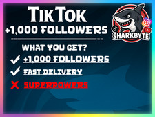  1, 000 Tiktok Follow READ DESCRIPTION 