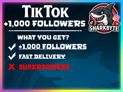 #ad 1 000 Tiktok Follow READ DESCRIPTION $13.99