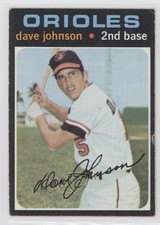 1971 Topps Davey Johnson #595 0an