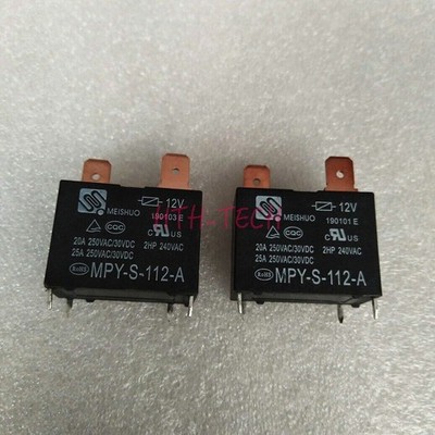 MPY-S-112-A Power Relay 25A 250VAC 4 Pins x 10pcs #F4