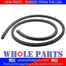 New 316239700 Range Oven Door Gasket Seal with 12 Mounting Clips for Frigidaire