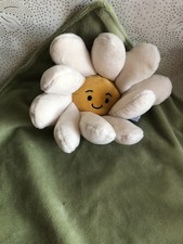JELLYCAT  FLEURY DAISY SOOTHER COMFORTER SOFT PLUSH TOY RETIRED