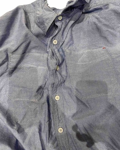 Cutter & Buck Men’s Chambray Shirt Size XL - Picture 3 of 8