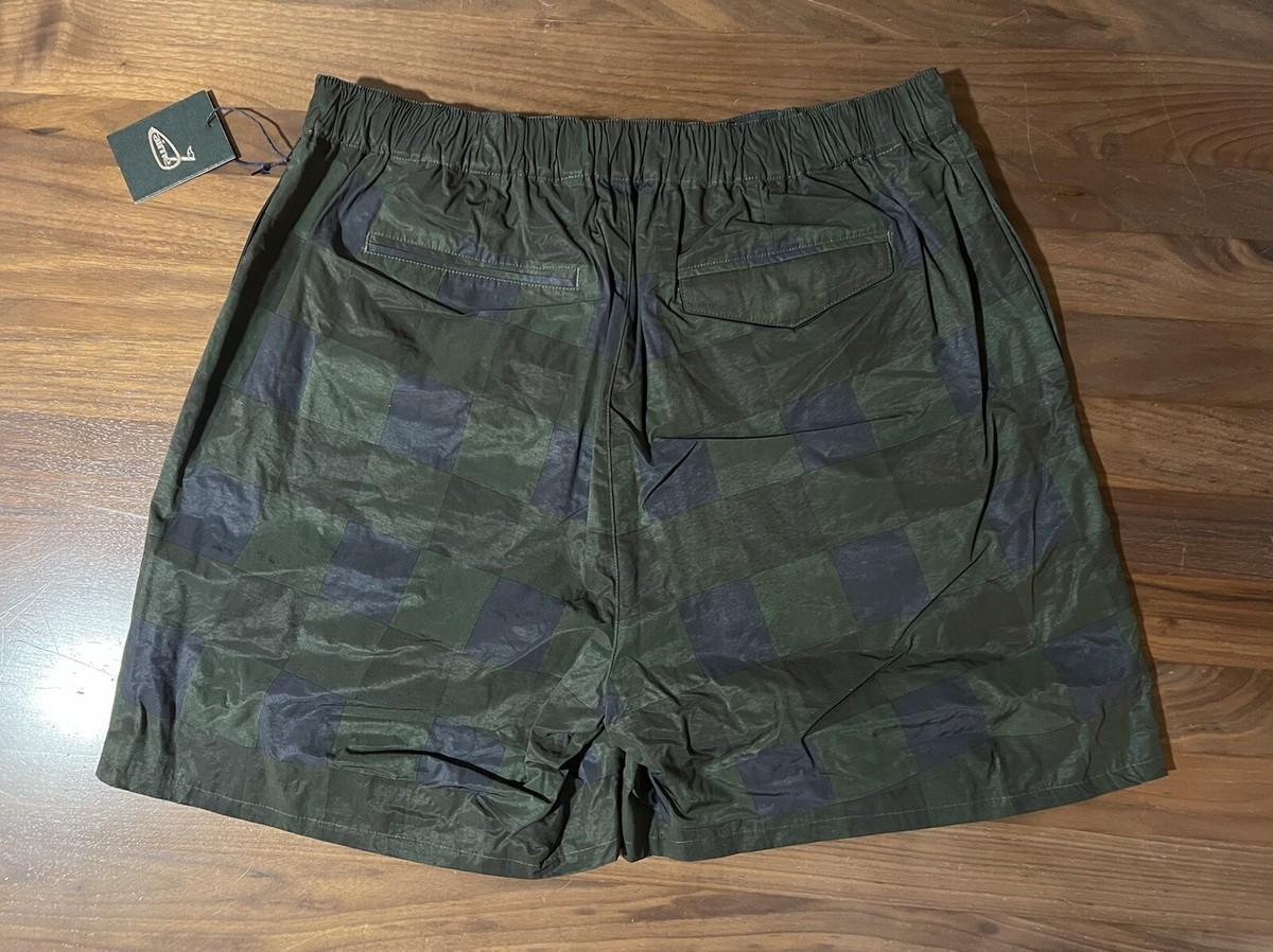 Aime Leon Dore ALD Golf Caddy Short Plaid Size Large Shorts Blue