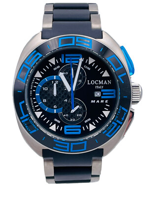 Reloj Locman Mar Titanio 47Mm 138KBLTK/690 Crono Wr100M