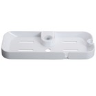 Shower Rail Soap Dish Bathroom Shelf Organizer Multifunction