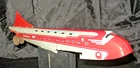 1955 MARX TOY AIRLINER TIN LITHO STRATOLINER 700 SKYCRUISER FUSELAGE PART