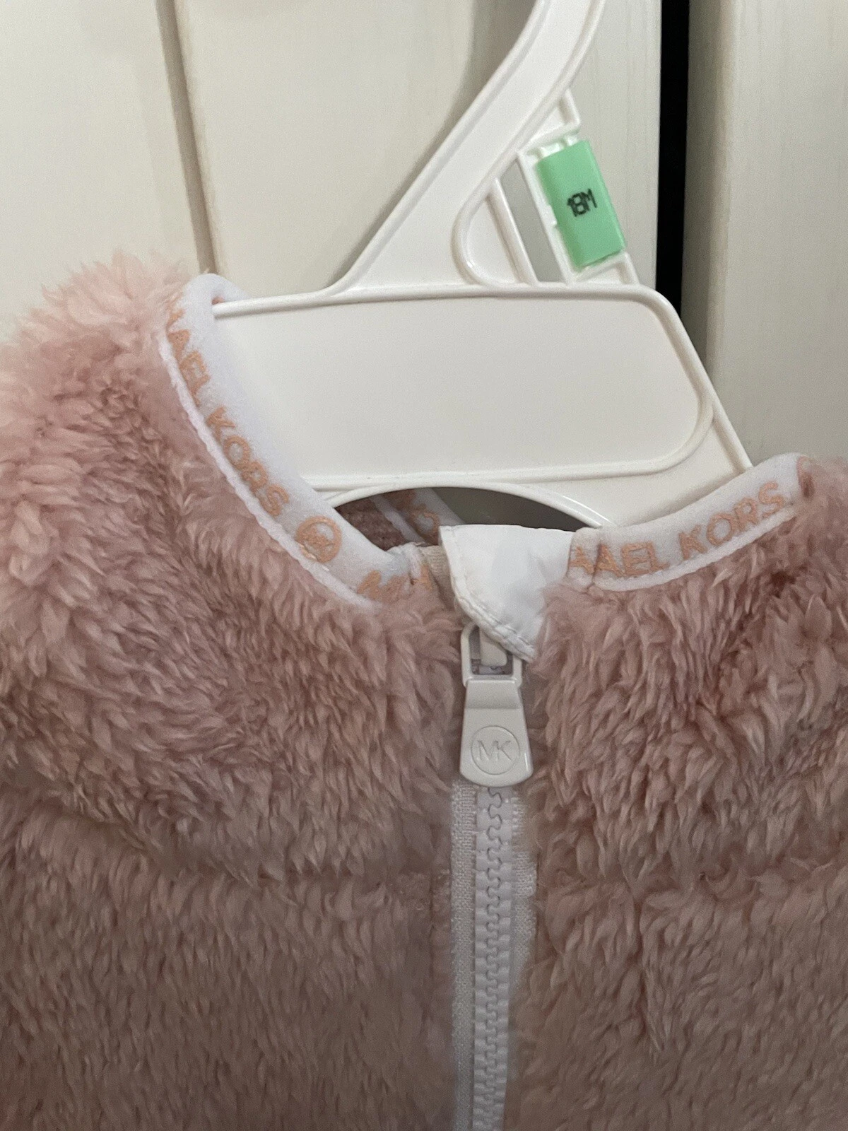 Giacca pile Michael Kors bambina manica lunga full zip 18 mesi