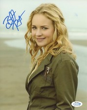 Britt Robertson Sexy Autographed Signed 8x10 Photo ACOA