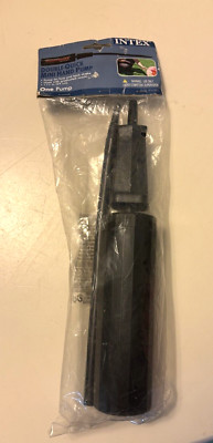 Intex 69613E Double Quick mini Pool Hand Pump 11.5 in. L NEW