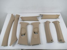 Vw Passat 3bg B5 00-05 Trim A B C D Pillar Pure Beige Set Left Right Vw Passat 3bg B5 00-05 Trim A B C D Pillar Pure Beige Set Left Right