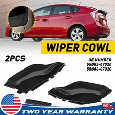 For Toyota 2010 Prius -15 Extension Cover Front Windshield Cowl Wiper Side Trim