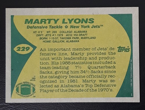 1989 Topps NFL Official Football Trading Cards (1-393) Pick Your Card - Picture 173 of 293