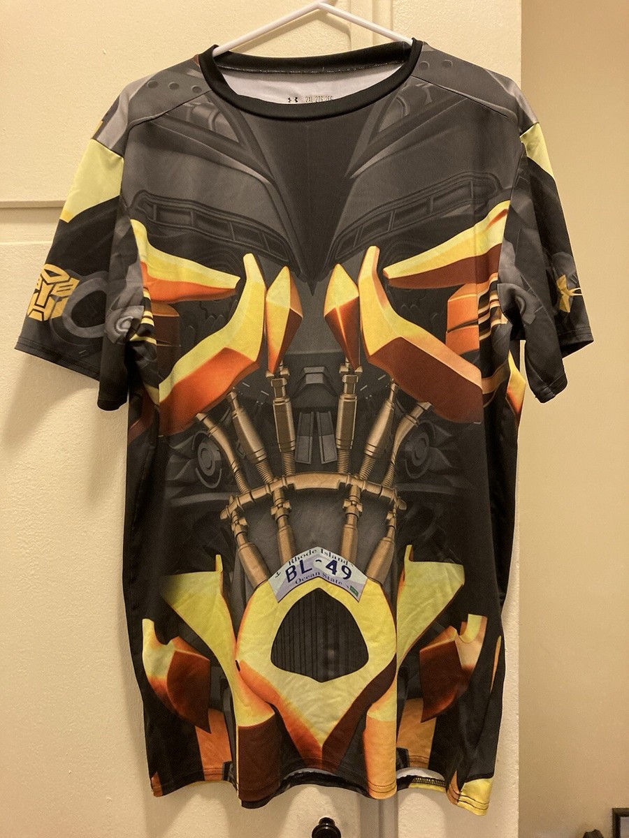 アストン・ヴィラ Under Armour シャツ Under Armour Transformers Compression Shirt Mens 2XL