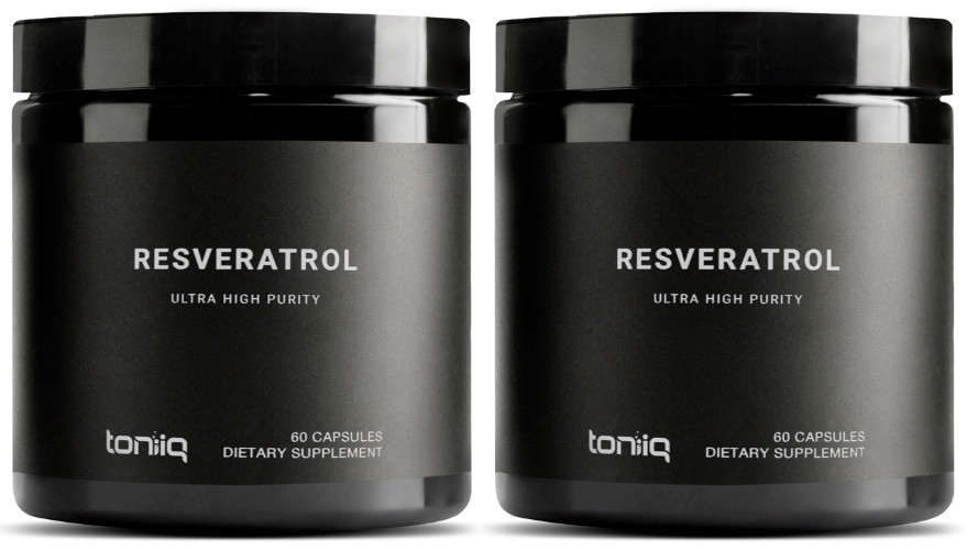 Транс Ресвератрол 1000 мг 98% чистого высокоочищенного биодоступного ресвератрола 2X60c