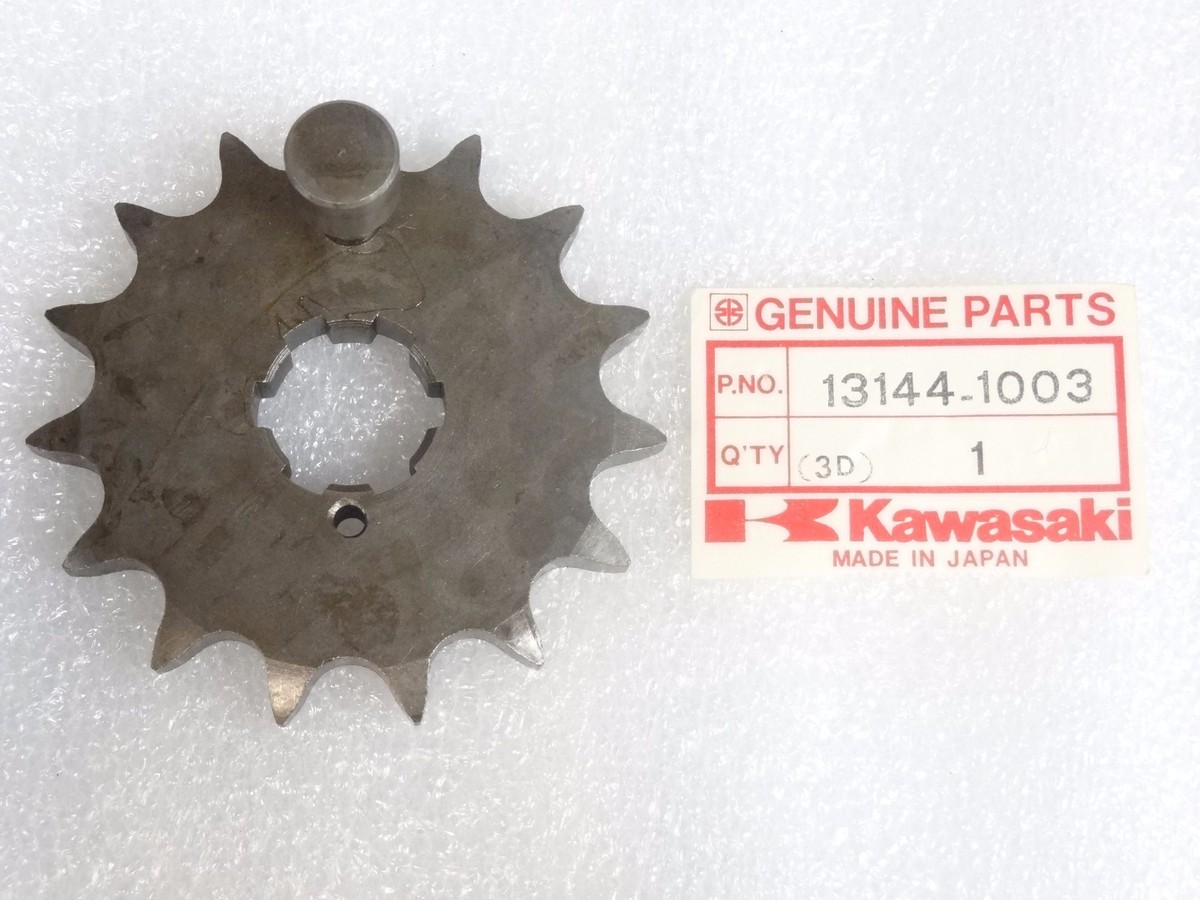 Kawasaki NOS NEW 13144-1003 Engine Sprocket KZ KZ440 KZ400 | eBay