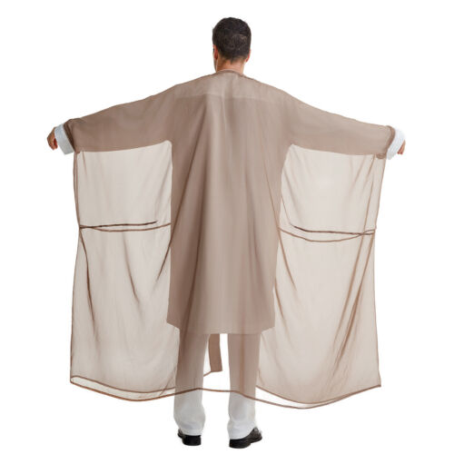 Men Thobe Jubbah Islamic Jubba Dishdash Muslim Abaya Kaftan Daffah Saudi Kimono - Picture 135 of 165