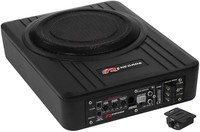 Renegade Untersitz Aktiv Auto Subwoofer RS800A Superflach Fernbedienbar 200 Watt