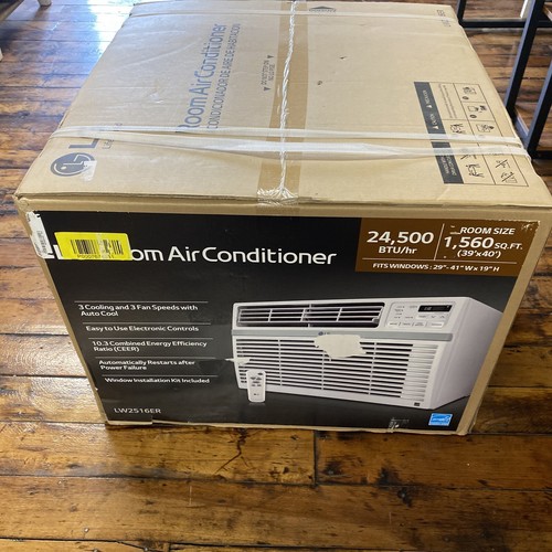 LG LW2516ER 24,500 BTU Window Air Conditioner White 48231379496 eBay