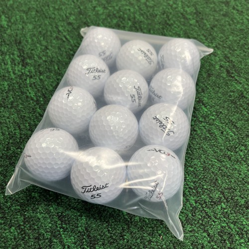 TITLEIST Golf Balls VG3 Pearl White Japan Only 1 Dozen USED Excellent