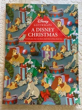 Disney Christmas Cartoon Art Giftwrap Sheets Vintage 1992 Harry Abrams Publisher