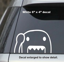 Domo Peeking Monster Vinyl Decal Sticker Window Car Truck Drift Jdm Funny Domo Peeking Monster Vinyl Decal Sticker Window Car Truck Drift Jdm Funny