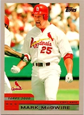 2000 Topps - Baseball Mark McGwire #1 St. Louis Cardinals
