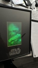 Millennium Falcon limited edition hologram Framed Star Wars