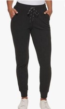 Marc New York women  s black ribbed joggers available in XL