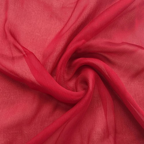 55'' Wide By Yard Plain Silk Chiffon Crepe Fabric Silk Crinkled Georgette Yoryo - Picture 16 of 27