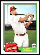 2018 Topps Archives Aaron Altherr #276 Philadelphia Phillies