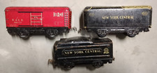 Vintage Marx Model Train Car Lot 90171 Bessemer  New York Central Coal Tenders