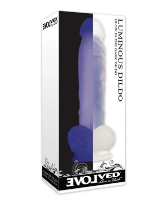 Evolved Luminous Dildo Non Vibrating - Purple | eBay