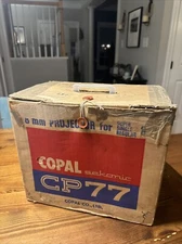 Copal Sekonic CP77 8MM Film Projector for Super 8, Single 8 & Regular 8MM *READ*