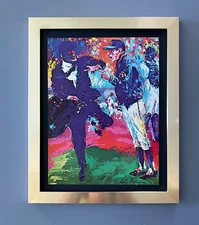 LeRoy Neiman  " CUBS " 1974 Signed Pop Art Mounted and Framed  New 11x14 LS
