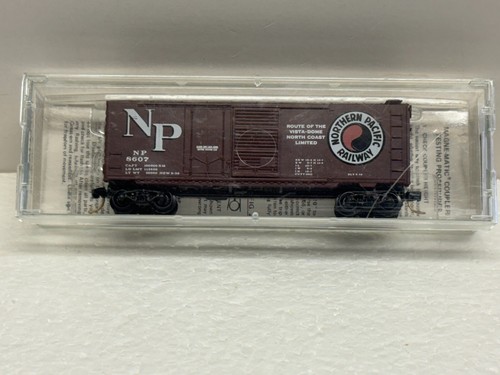 N Scale Kadee Micro Trains MTL Special Run 83-06 N Gauge Exchange NP 8607 - Picture 2 of 4