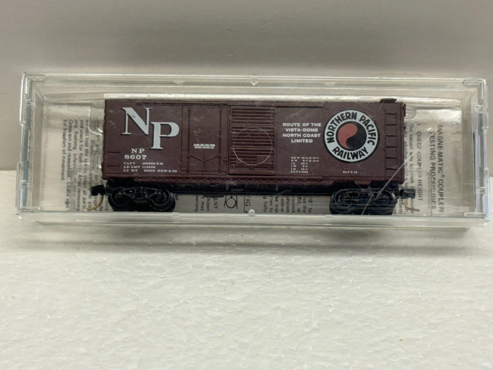 N Scale Kadee Micro Trains MTL Special Run 83-06 N Gauge Exchange NP 8607 - Image 2 of 4
