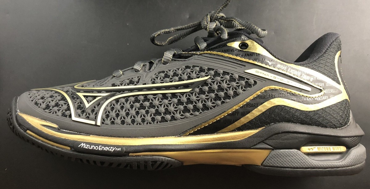 MIZUNO Wave Exceed Tour 6 AC 10th 61GA247752 Dark Gray Gold