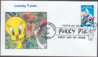 USA # 3534.3 FDC - PORKY PIG, WHOSE VOICE was JEWISH ACTOR MEL BLANC