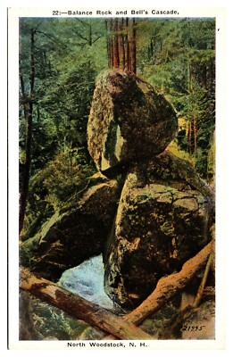 ANTQ Balance Rock and Bell's Cascade, White Mountains, North Woodstock, NH