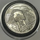 1990 Walrus Alaska Mint Vintage Rare Coin 1 Troy Oz .999 Fine Silver Round Medal