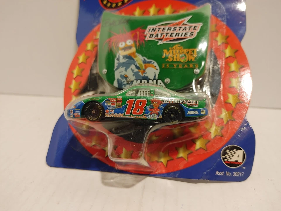 2002 NASCAR Winner's Circle Autographed Hood Series - Bobby Labonte #18 Muppets - Image 2 of 3
